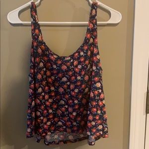 Floral tank top